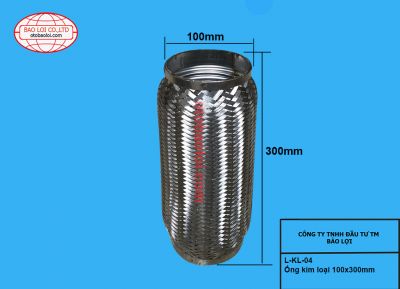Ống kim loại 100x300mm