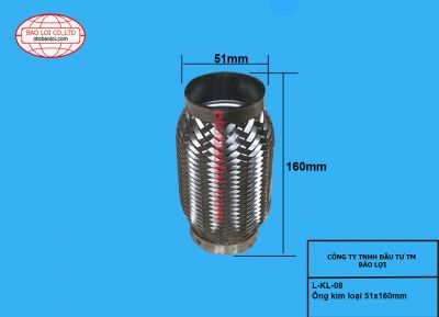 Ống kim loại 51x160mm