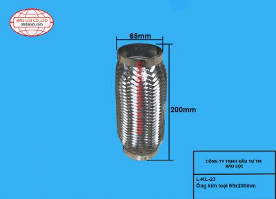 Ống kim loại 65x200mm