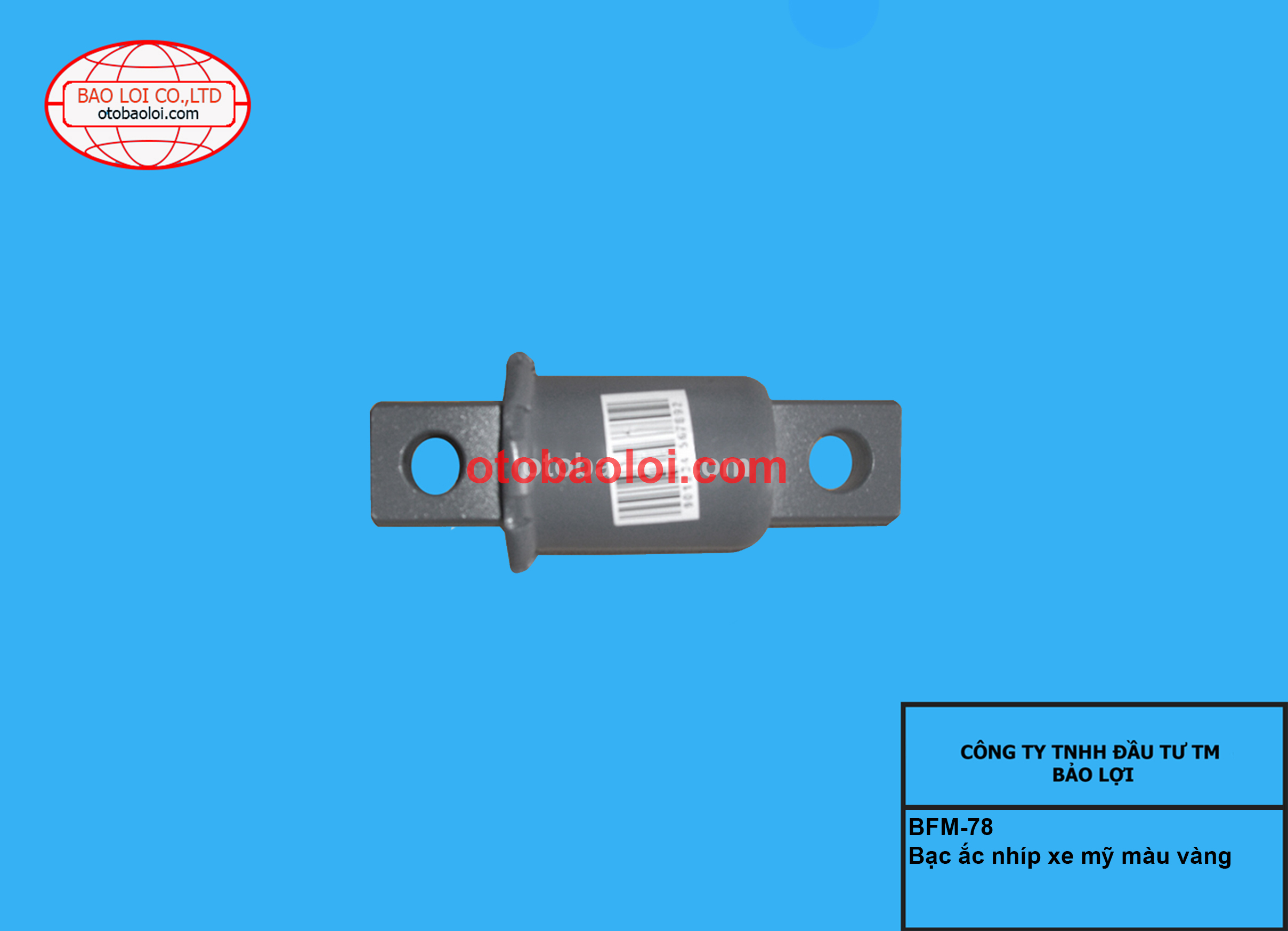 Bạc ắc nhíp xe mỹ