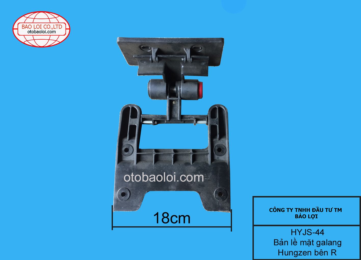 Bản lề mặt galang Hungzen bên R