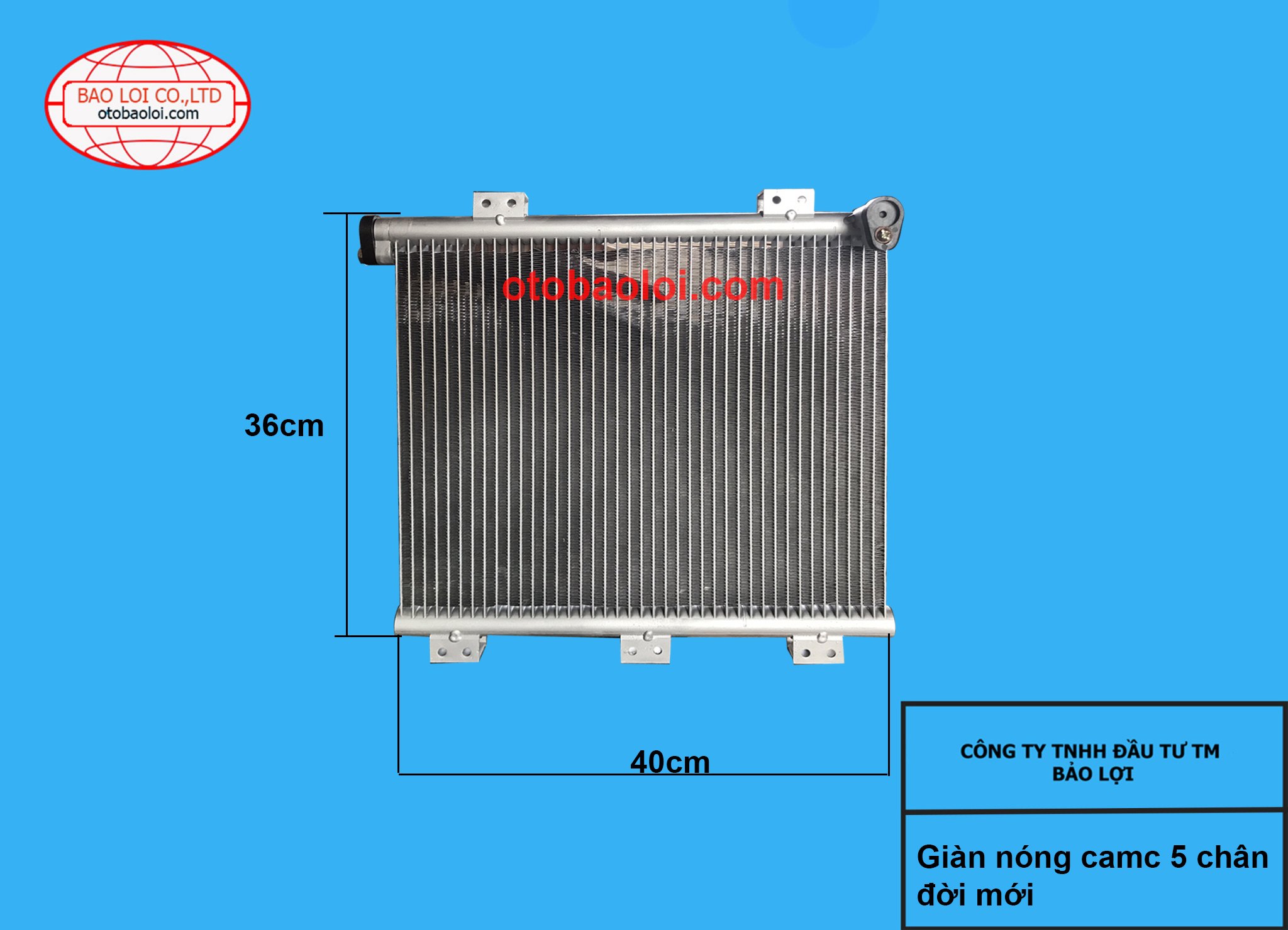 Giàn nóng Camc 5 chân