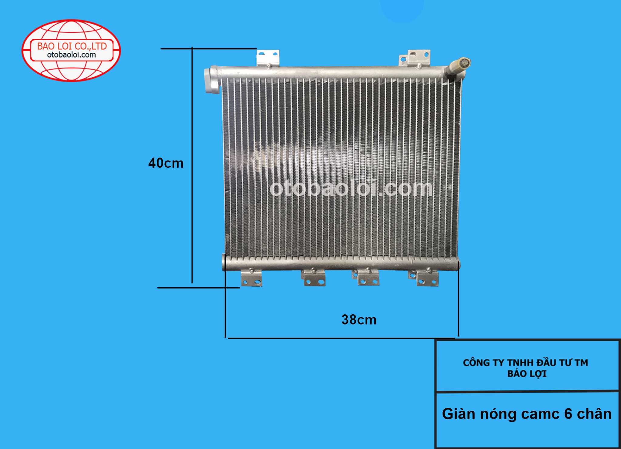 Giàn nóng Camc 6 chân