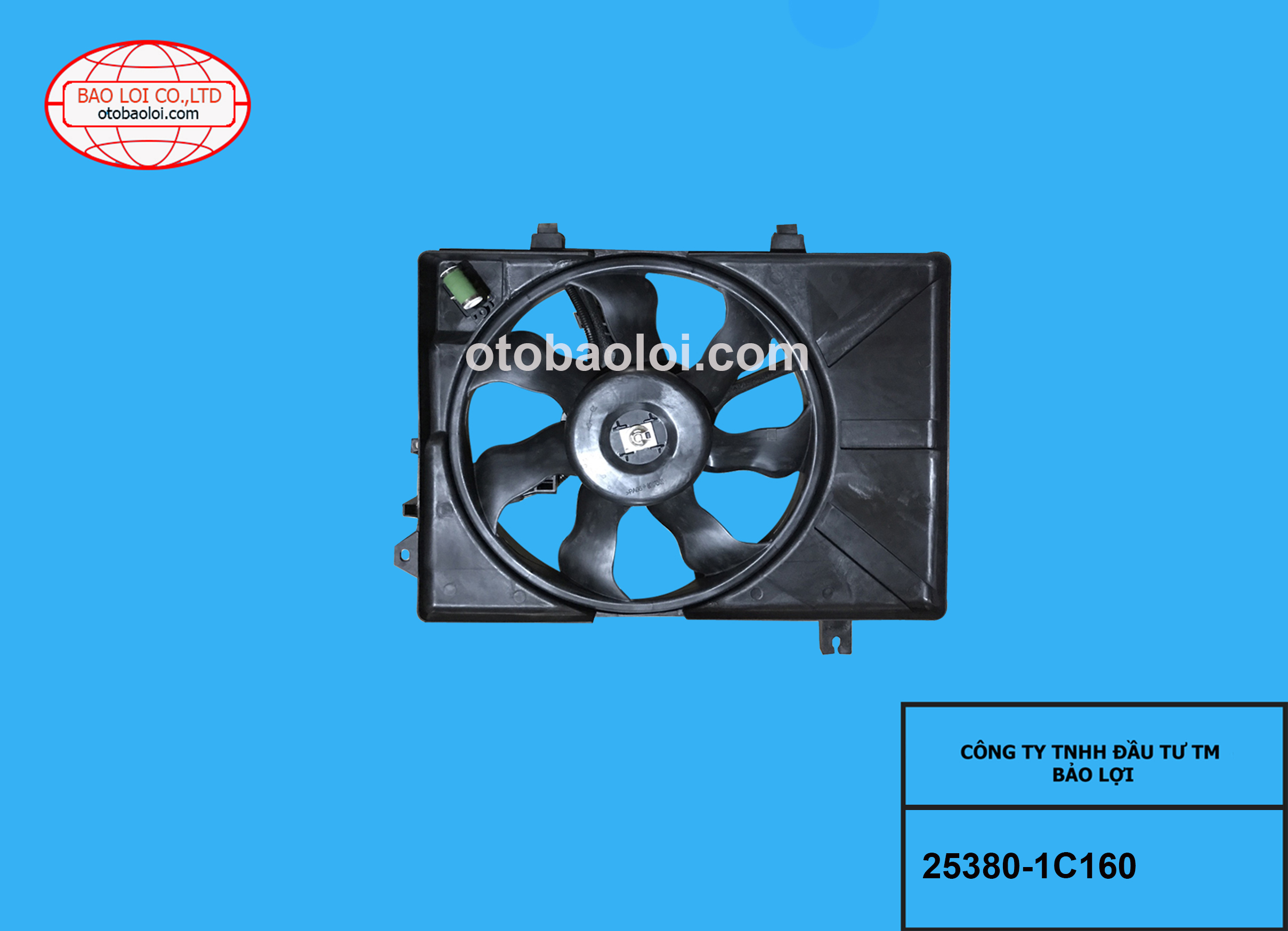 Lồng quạt điện Huyndai Getz 25380-1C160