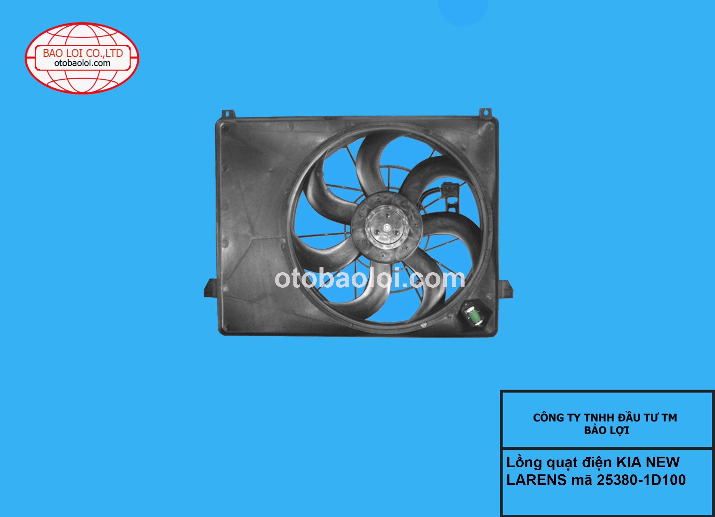 Lồng quạt điện KIA Carens 25380-1D100