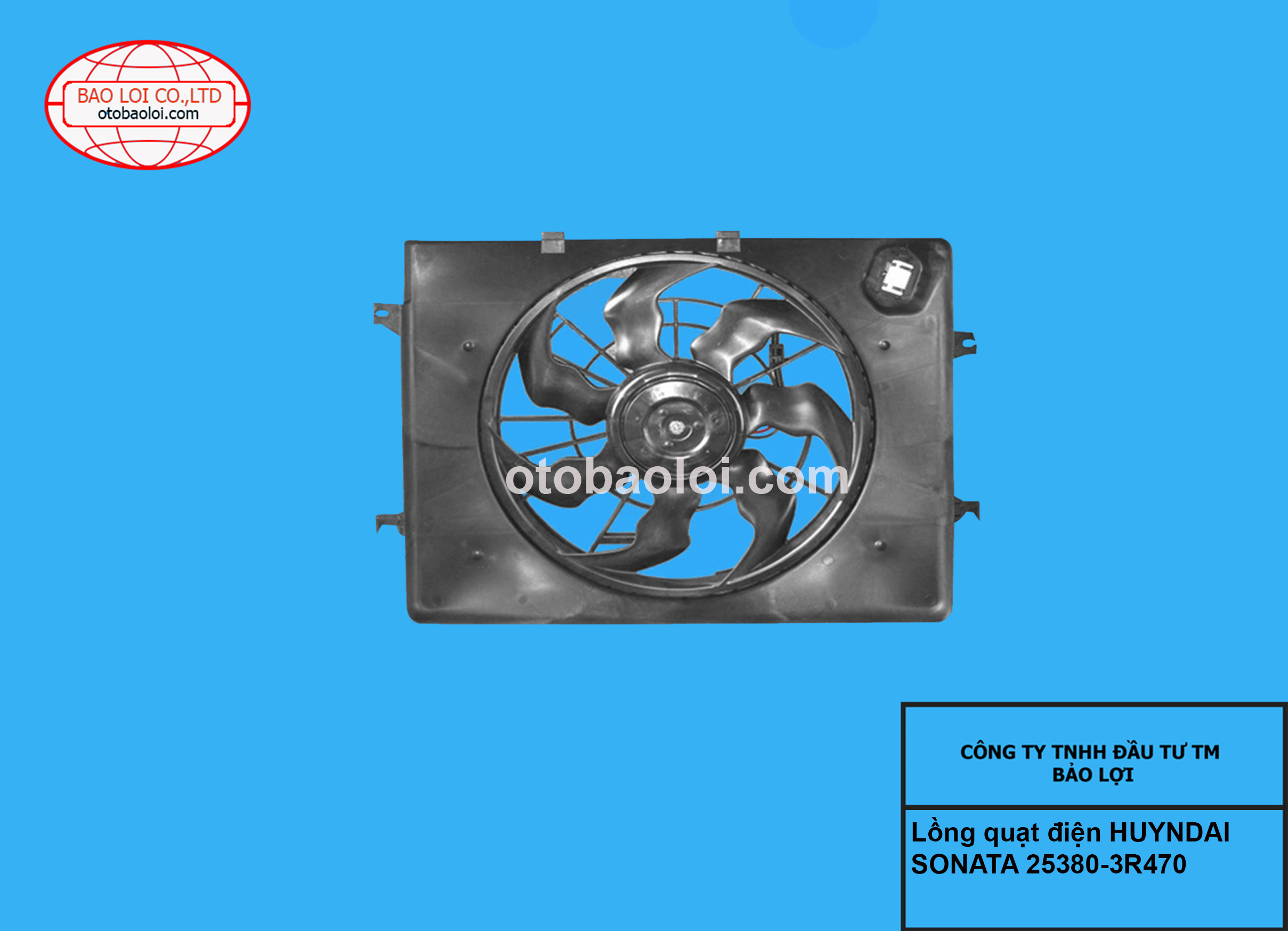 Lồng quạt điện HUYNDAI SONATA 25380-3R470