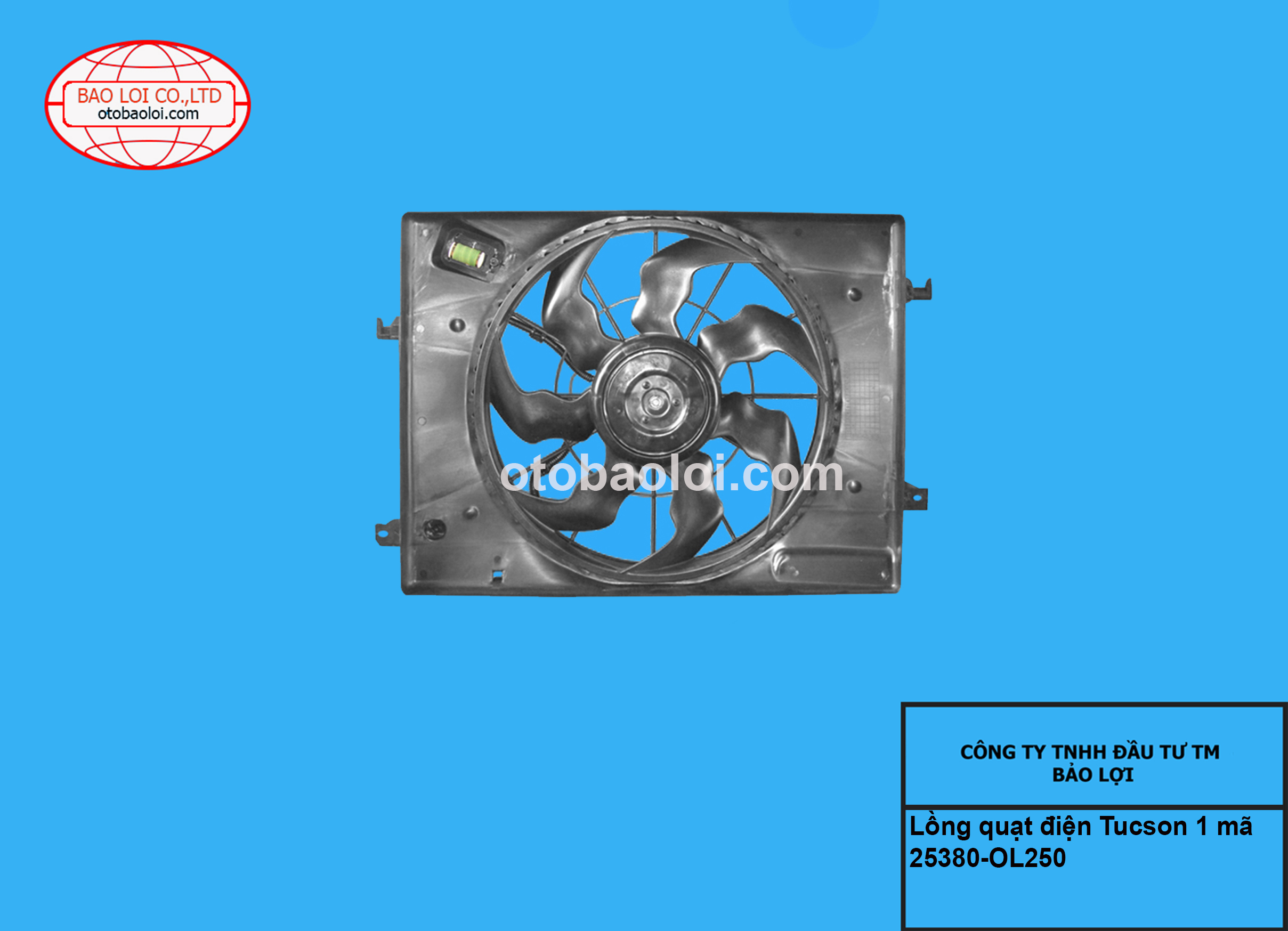 Lồng quạt điện Tucson 25380-OL250