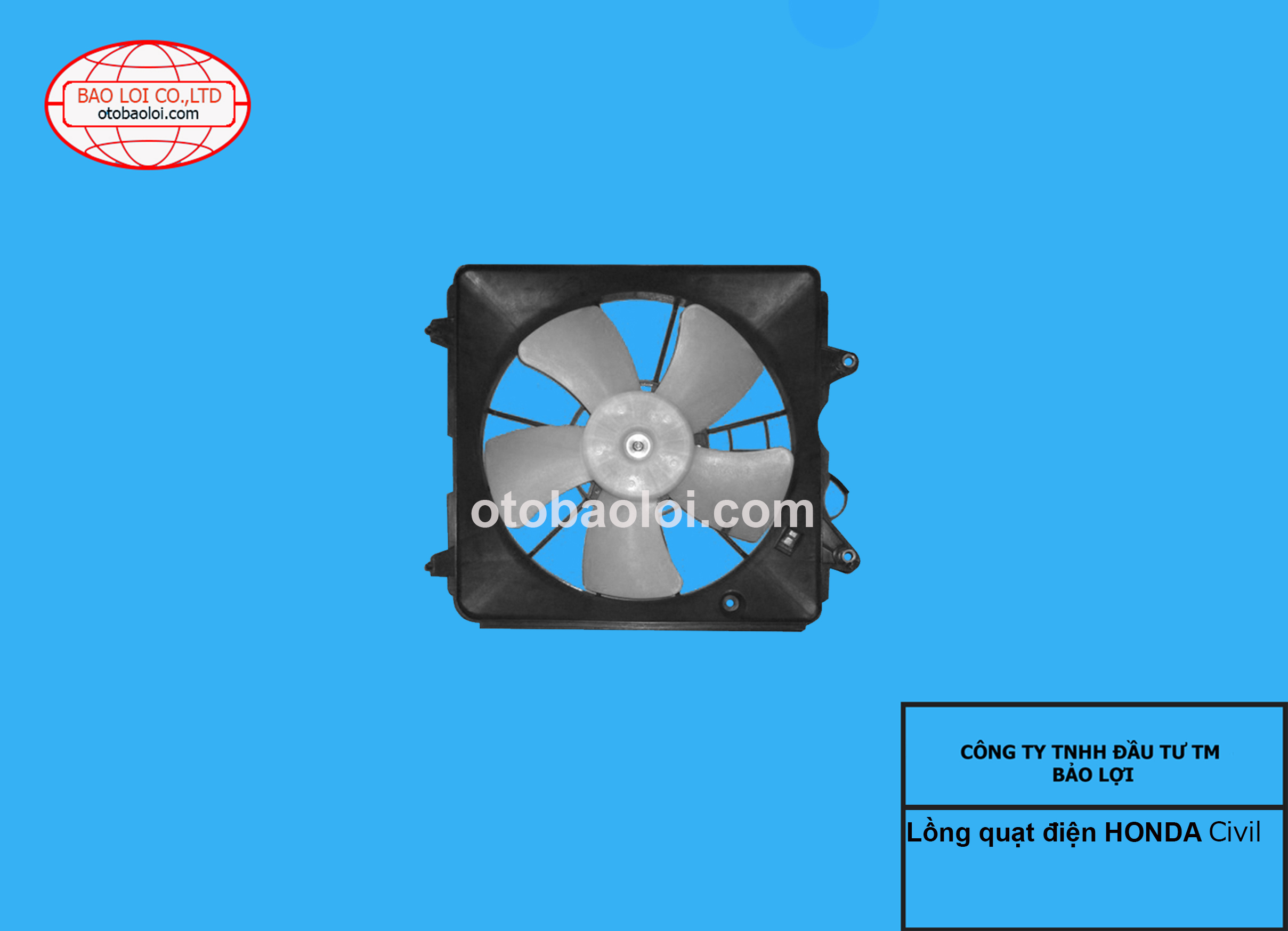 Lồng quạt điện HONDA CIVIL 06-08