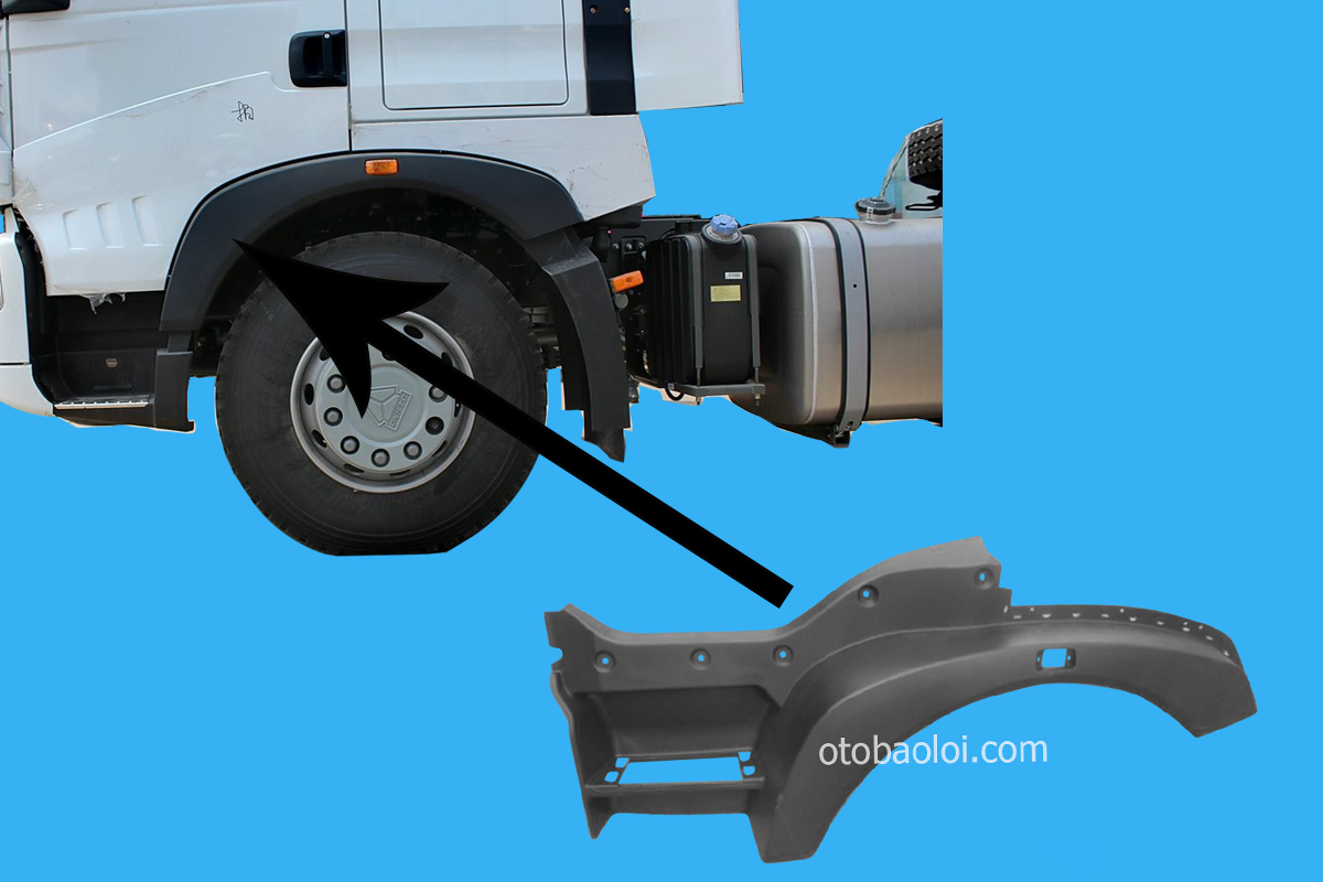 Ốp bậc liền vè xe L T5G	