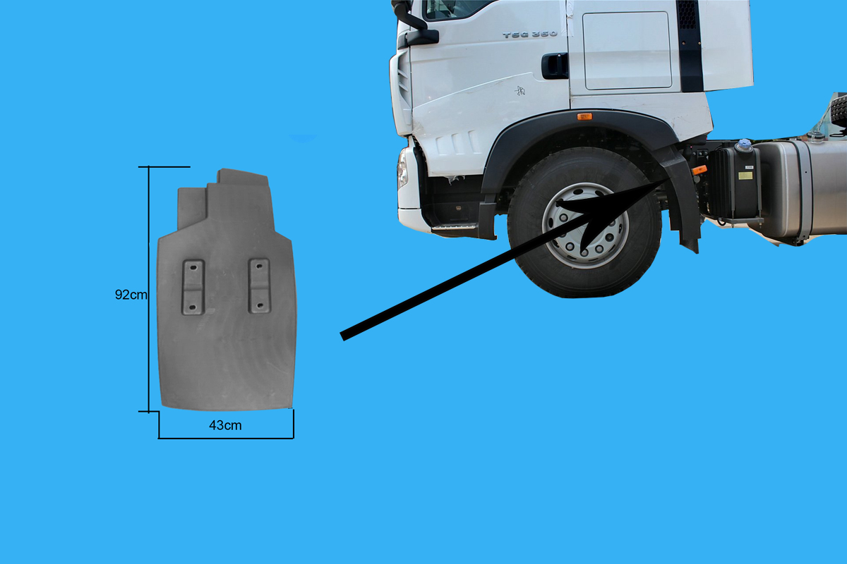 Chắn bùn sau bánh trước L T5G