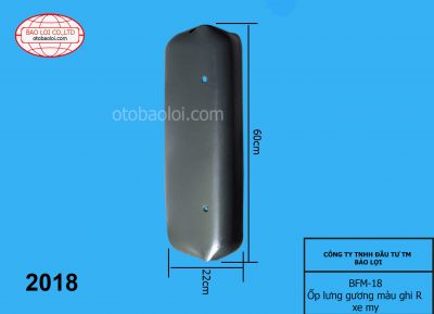 Ốp lưng gương màu ghi R