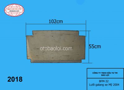 Lưới galang xe Mỹ 2004