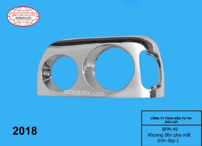 Khoang đèn pha mắt tròn đẹp L