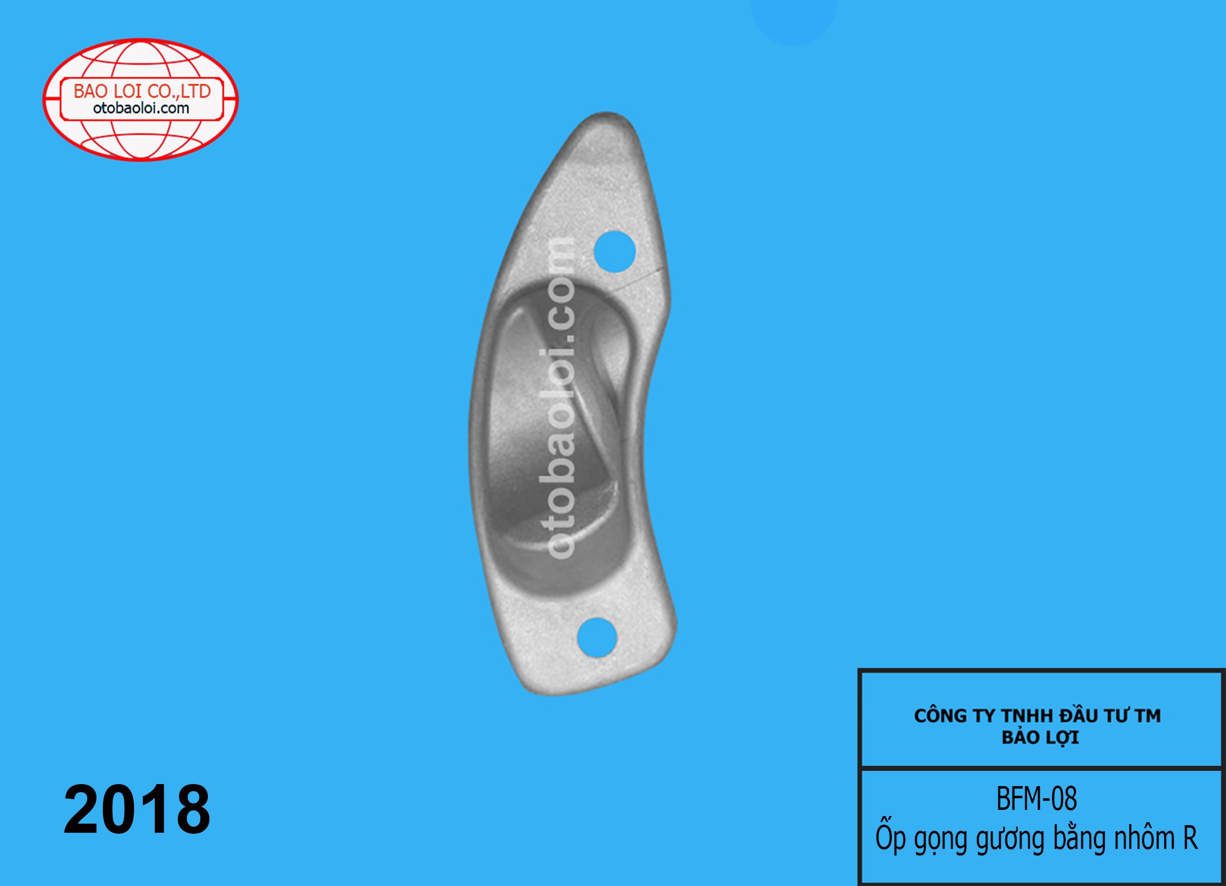 Ốp gọng gương bằng nhôm R