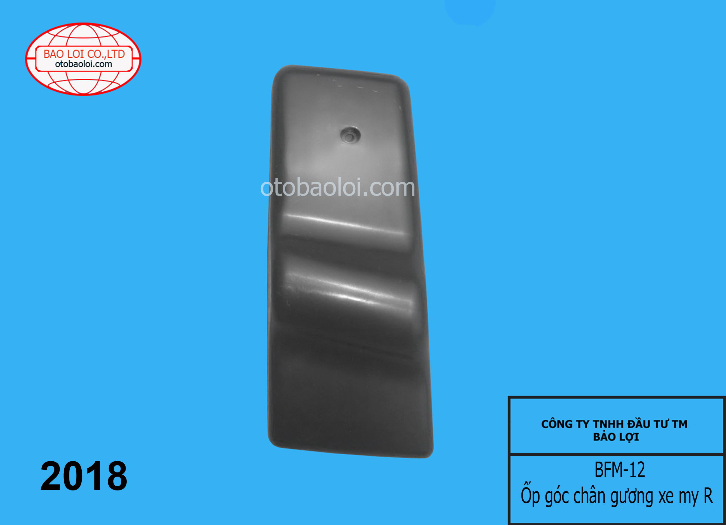 Ốp góc chân gương R