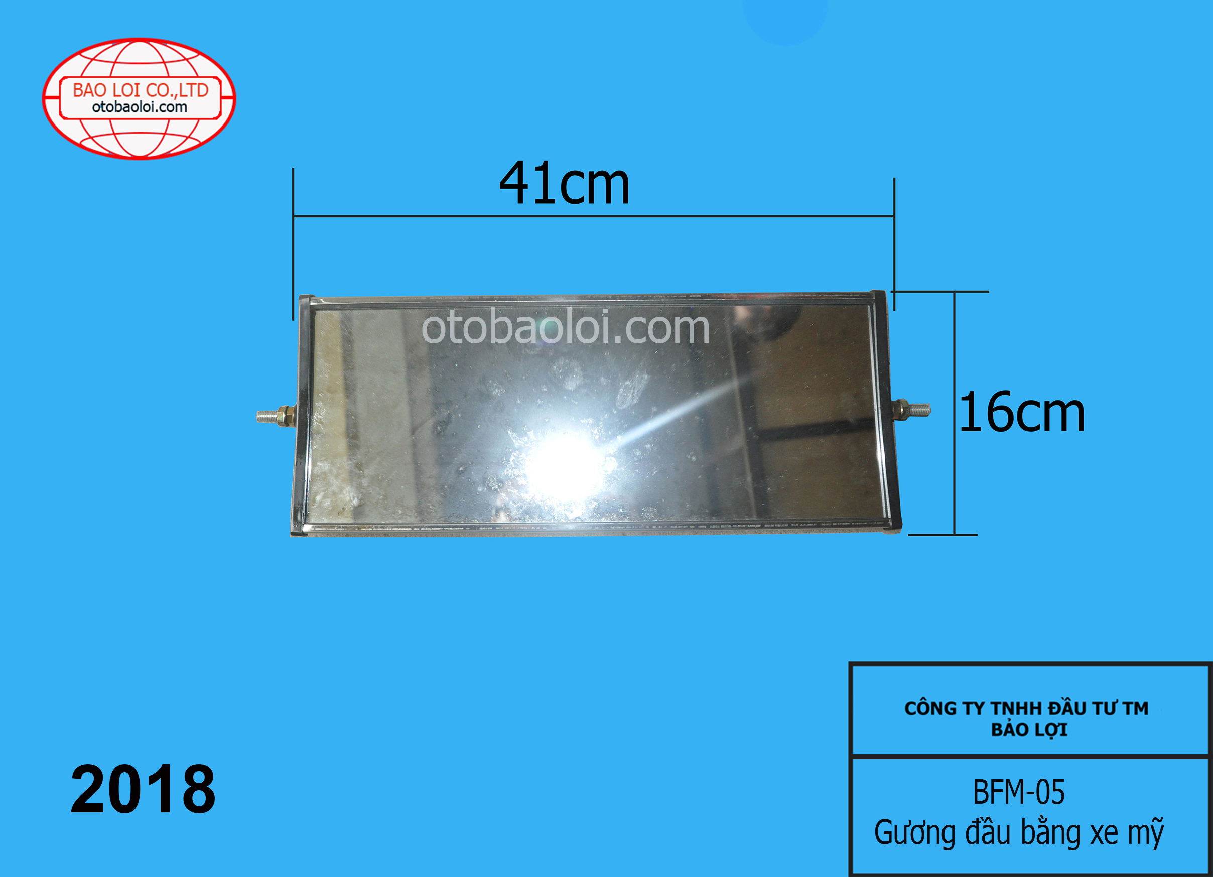 Gương đầu bằng xe mỹ