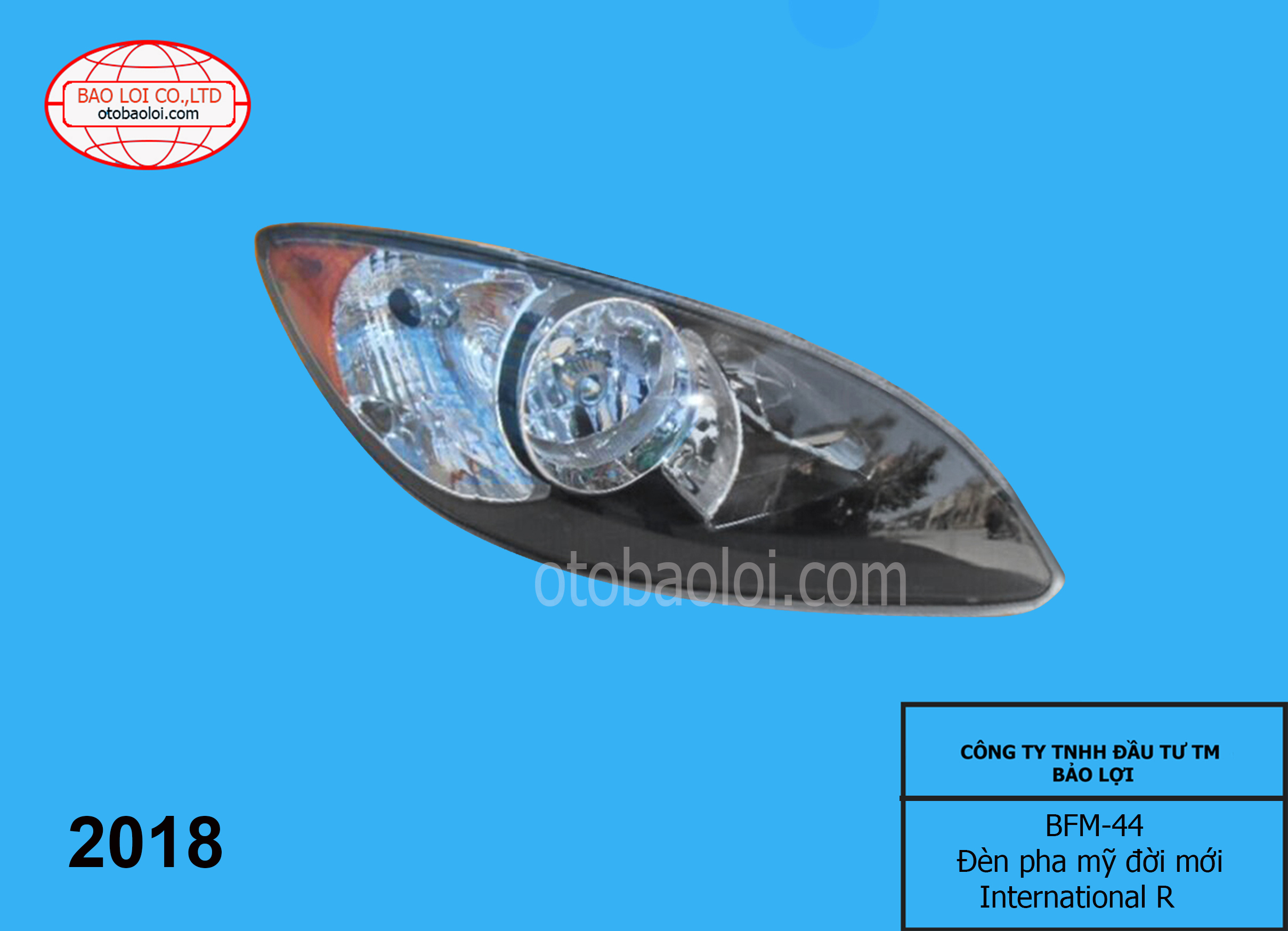 Đèn pha  MF không bóng (loại đẹp)R