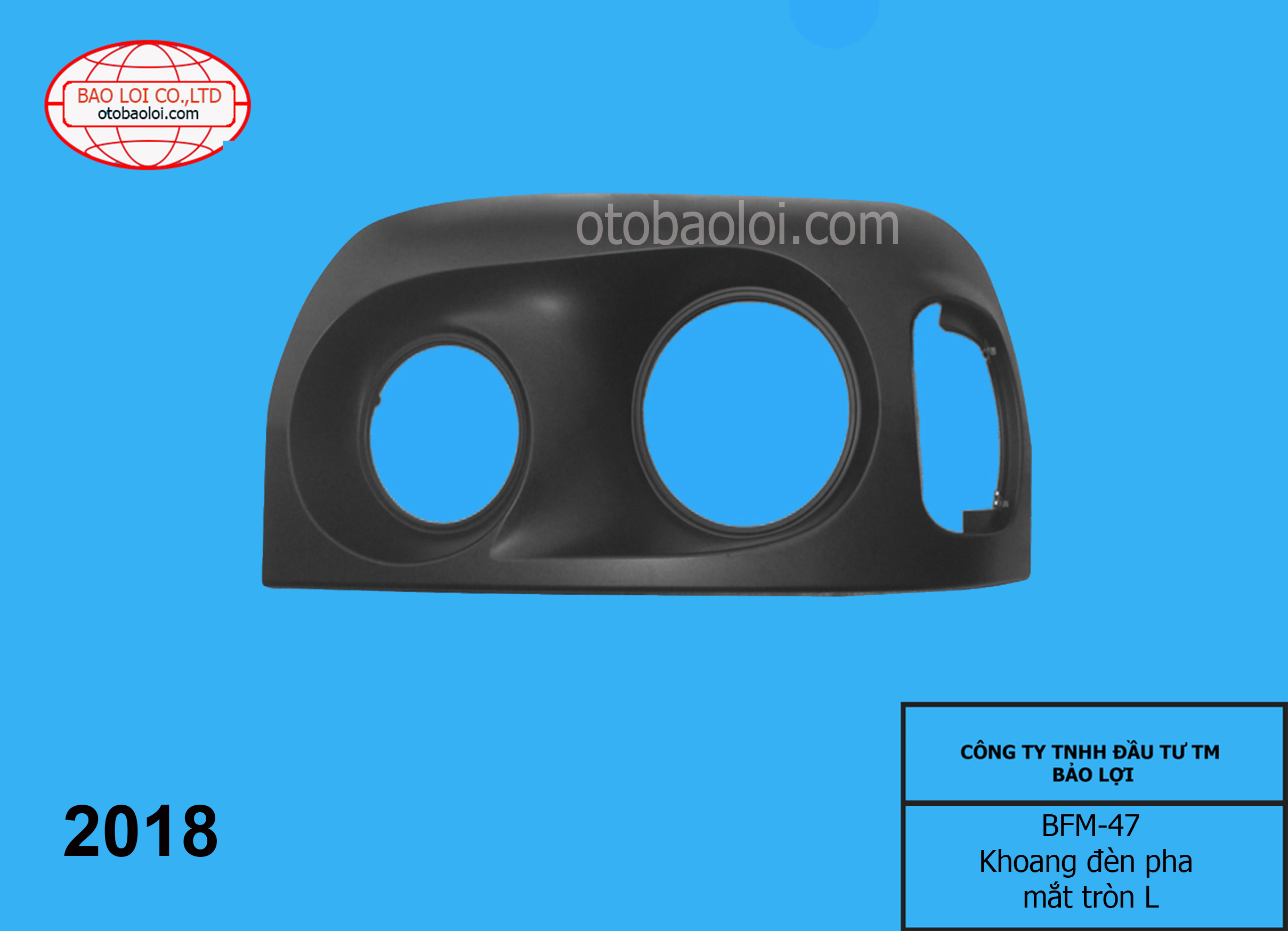 Khoang đèn pha mắt tròn 2004 L