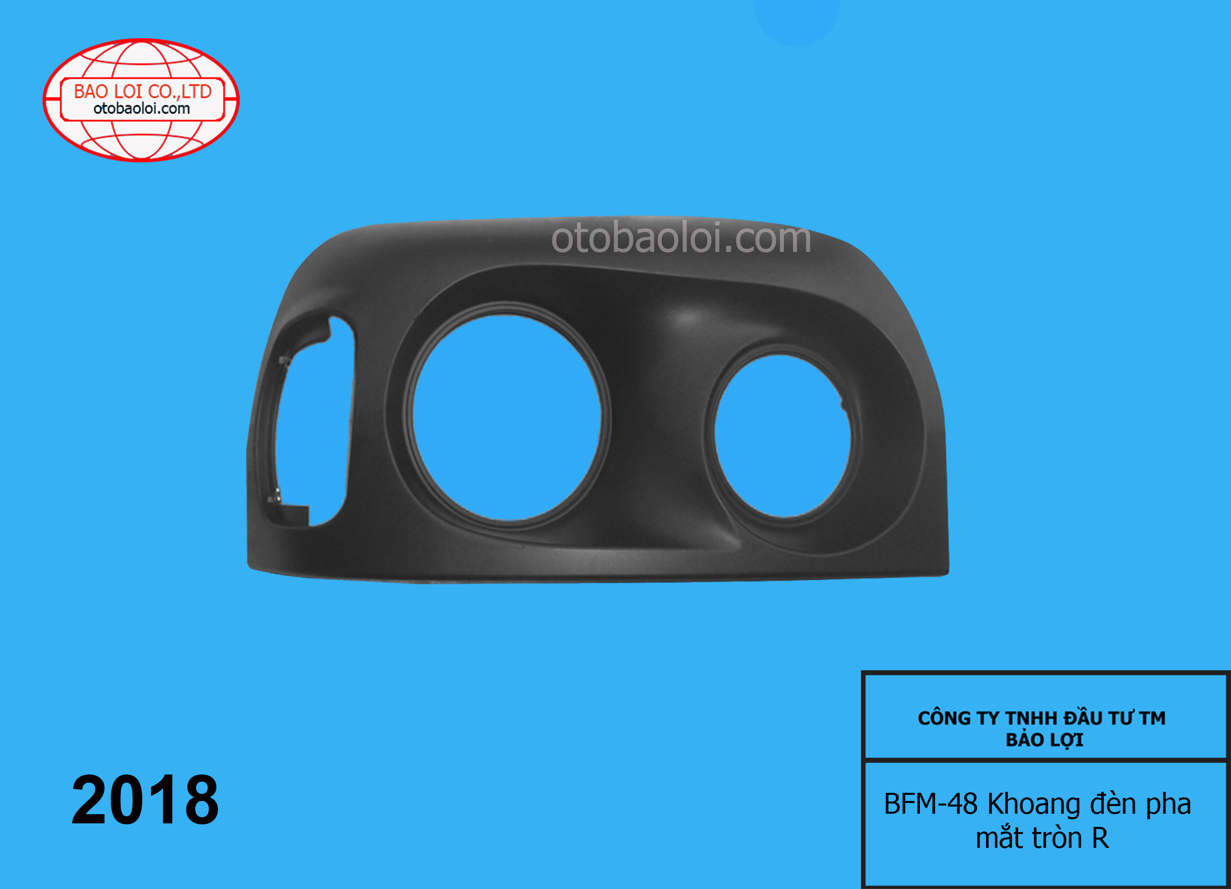 Khoang đèn pha mắt tròn 2004 R