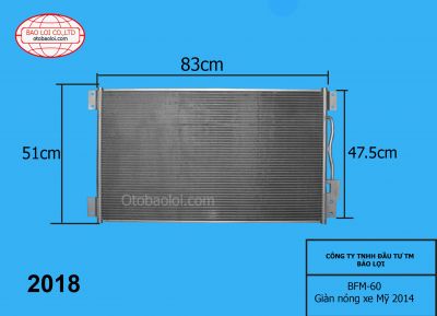 Giàn nóng xe Mỹ 2004