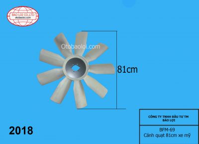 Cánh quạt 81cm xe mỹ