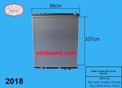 Két nước cacadia 2 đường ống lệch bên 