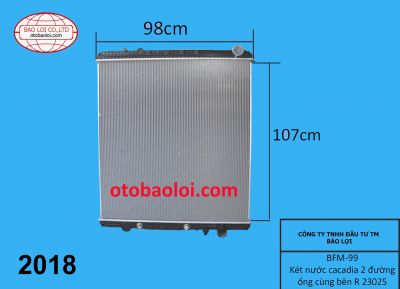 Két nước casca 2 đường ống cùng bên R 23025 (loai dai)