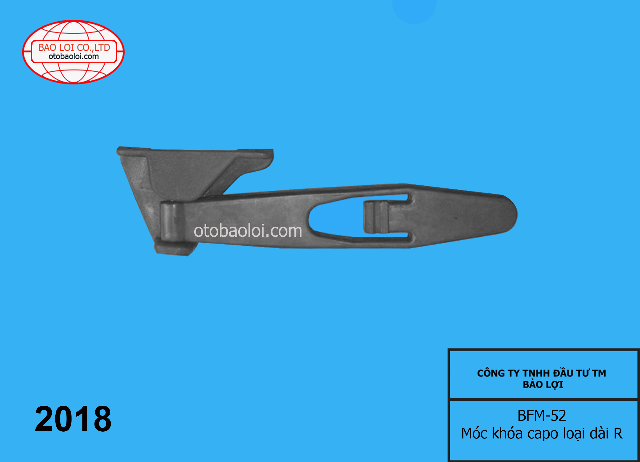 Móc khóa capo loại dài R