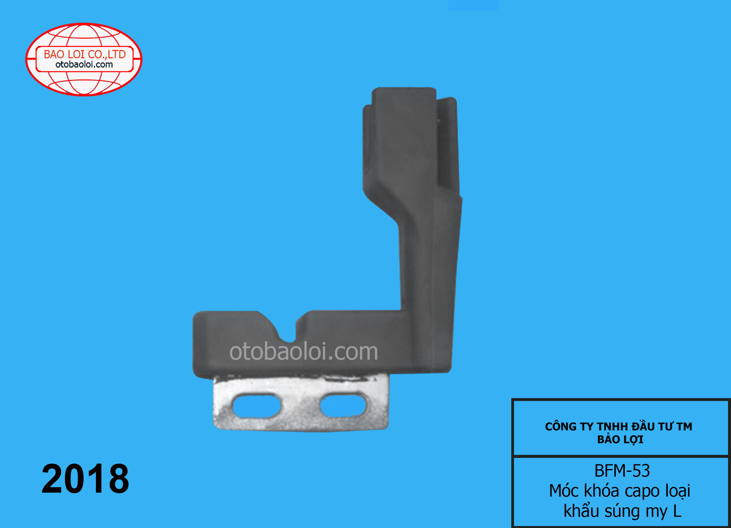 Móc khóa capo loại khẩu súng L (loại đẹp)