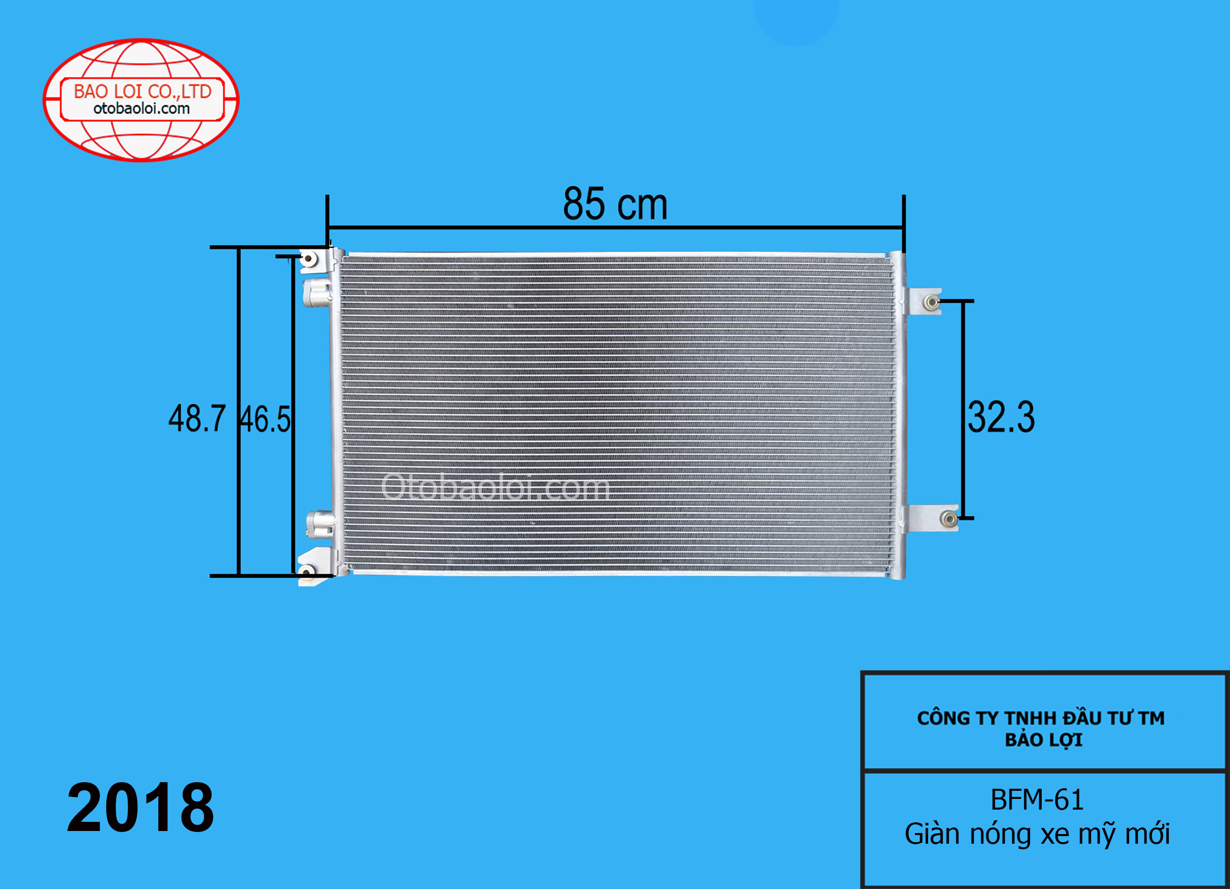 Giàn nóng xe mỹ maxxforce