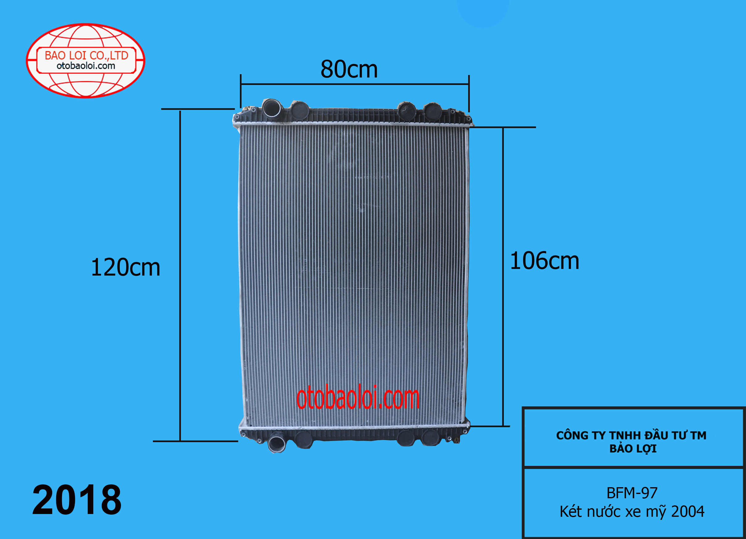 Két nước xe  mỹ 2004 (mã 23014)