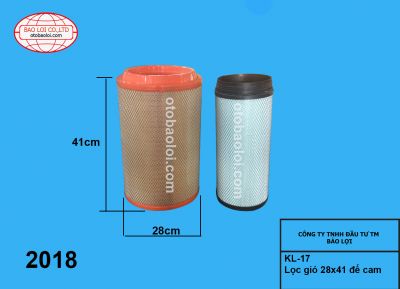 Lọc gió 28x41 (không lõi)