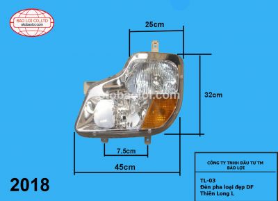 Đèn pha loại đẹp DF Thiên Long L