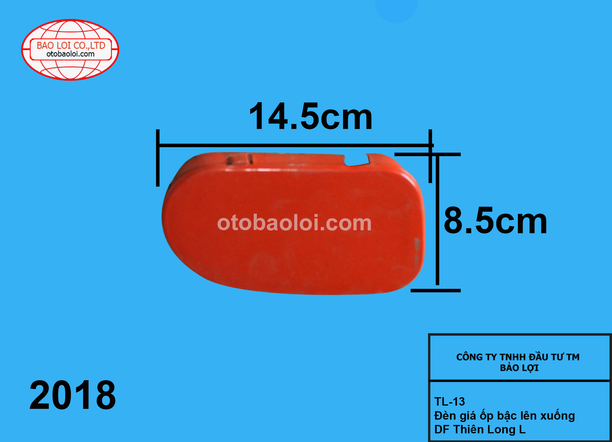 Đèn giá ốp bậc lên xuống DF Thiên Long L