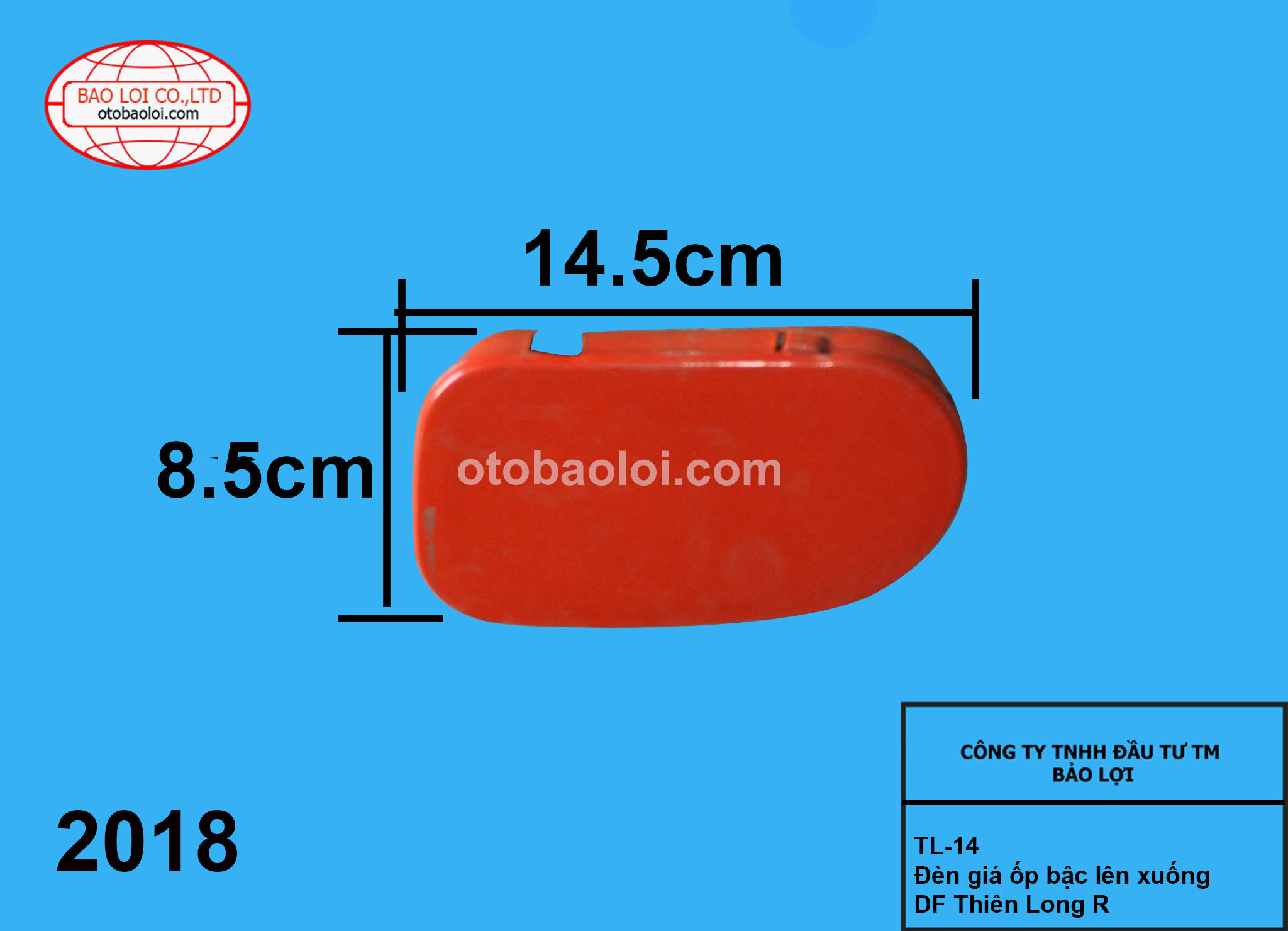 Đèn giá ốp bậc lên xuống DF Thiên Long R