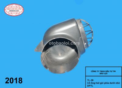 Cổ ống hút gió phía dưới nhỏ DPTL