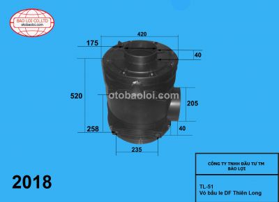 Vỏ bầu le DF Thiên Long
