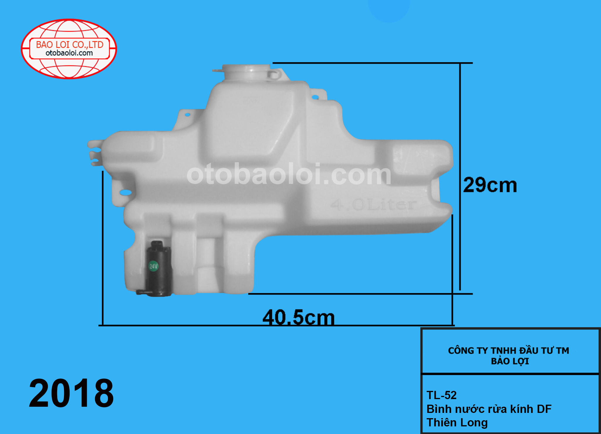 Bình nước rửa kính DF Thiên Long