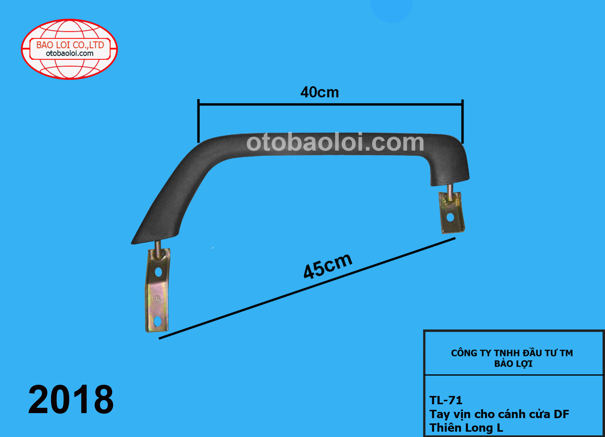 Tay vịn cho cánh cửa DF Thiên Long L