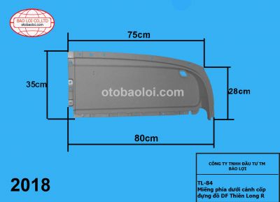 Miếng phía dưới cánh cốp đựng đồ DF Thiên Long R