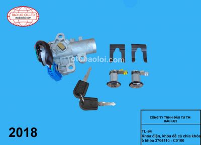 Khóa điện, khóa để cả chìa khóa ổ khóa 3704110 - C0100