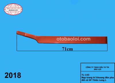 Nẹp trang trí khoang đèn pha đời cũ DF Thiên Long L