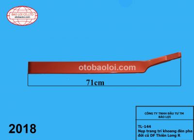 Nẹp trang trí khoang đèn pha đời cũ DF Thiên Long R