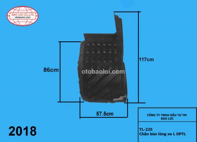 chắn bùn lòng xe L DPTL