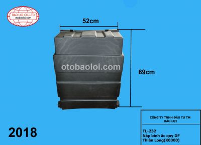 Nắp bình ắc quy DF Thiên Long