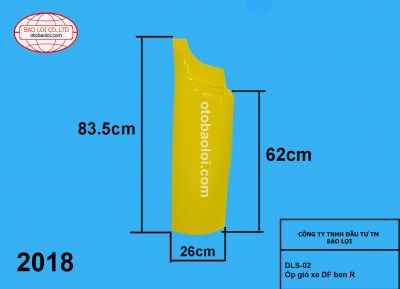 Ốp gió xe DF ben R .