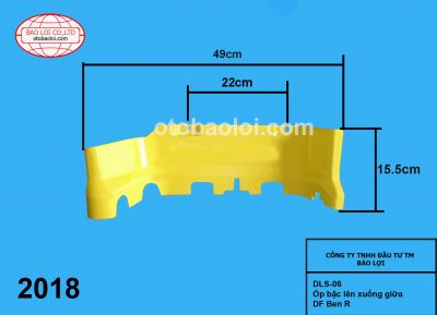 Ốp bậc lên xuống giữa DF Ben R 