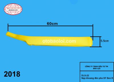 Nẹp khoang đèn pha DF Ben R .