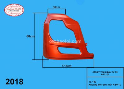 Khoang đèn pha mới R DPTL