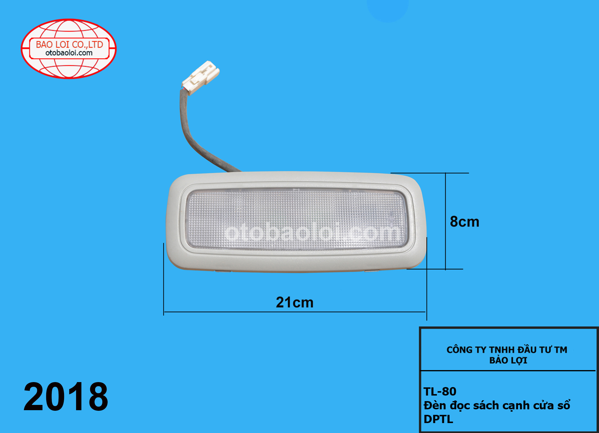 Đèn đọc sách cạnh cửa sổ DPTL
